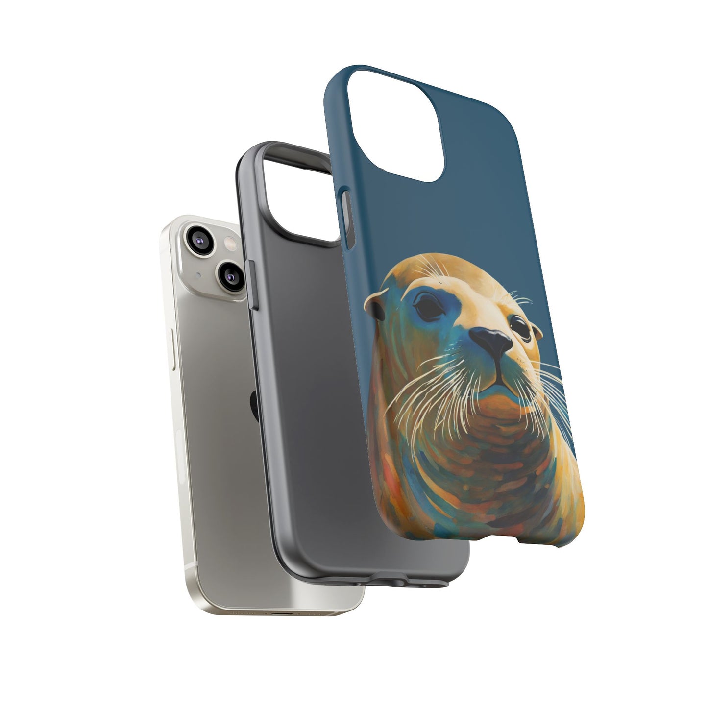 Sea Lion Wildlife iPhone Samsung Galaxy Google Pixel Tough Cases