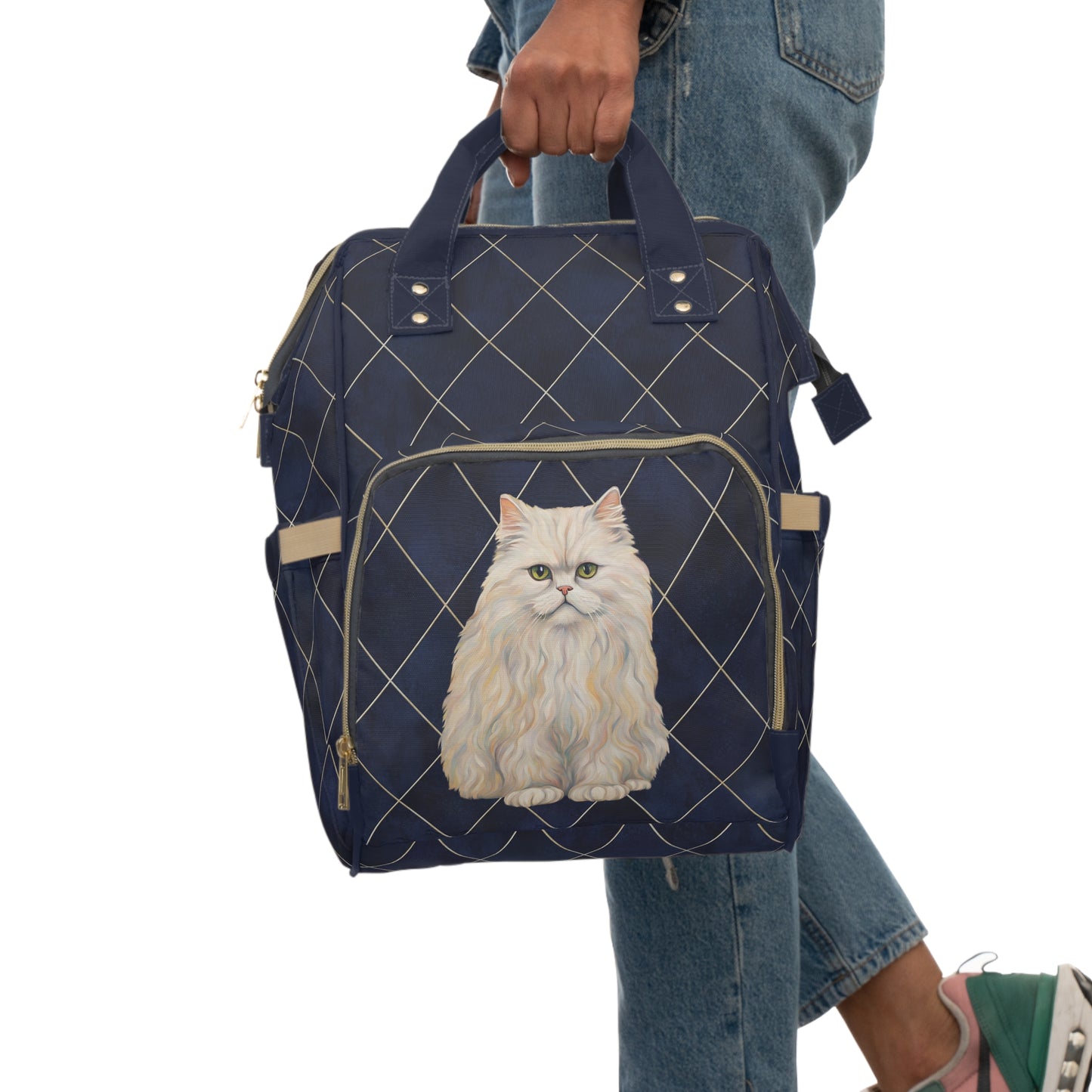 Himalayan Cat Multifunctional Backpack