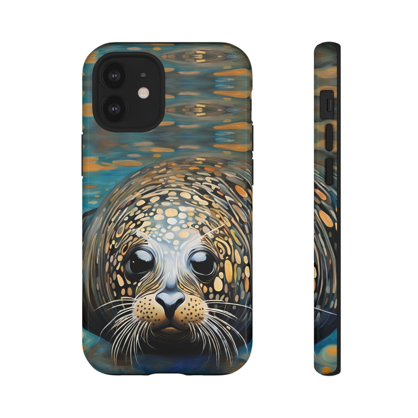 Harbor Seal Wildlife iPhone Samsung Galaxy Google Pixel Tough Cases