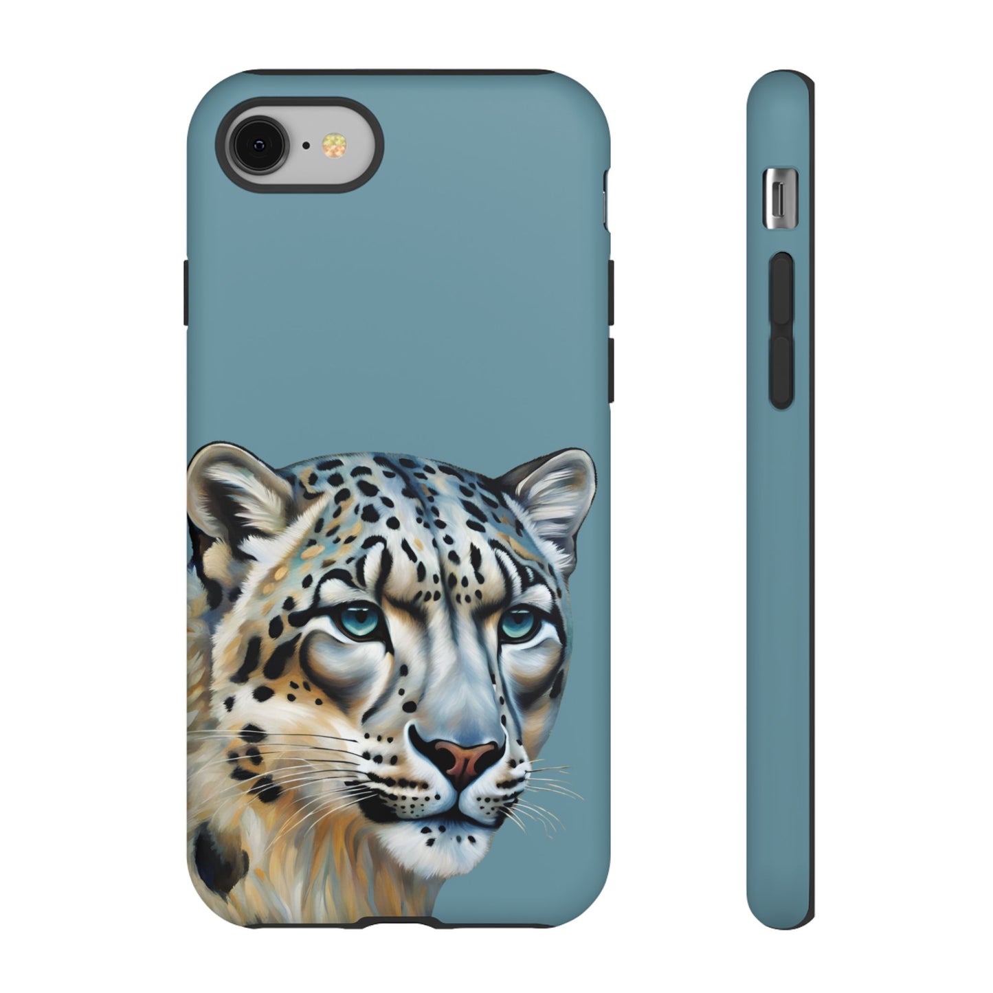 Snow Leopard iPhone Samsung Galaxy Google Pixel Tough Cases