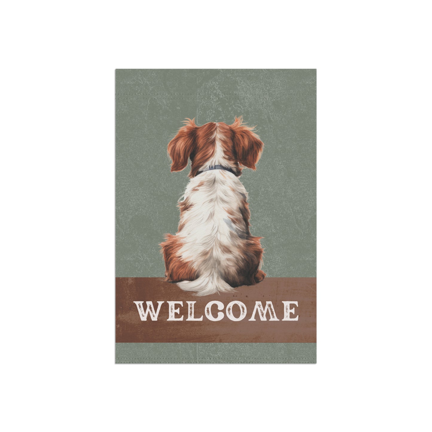 Brittany Welcome 2-Sided Garden & House Flag/Banner