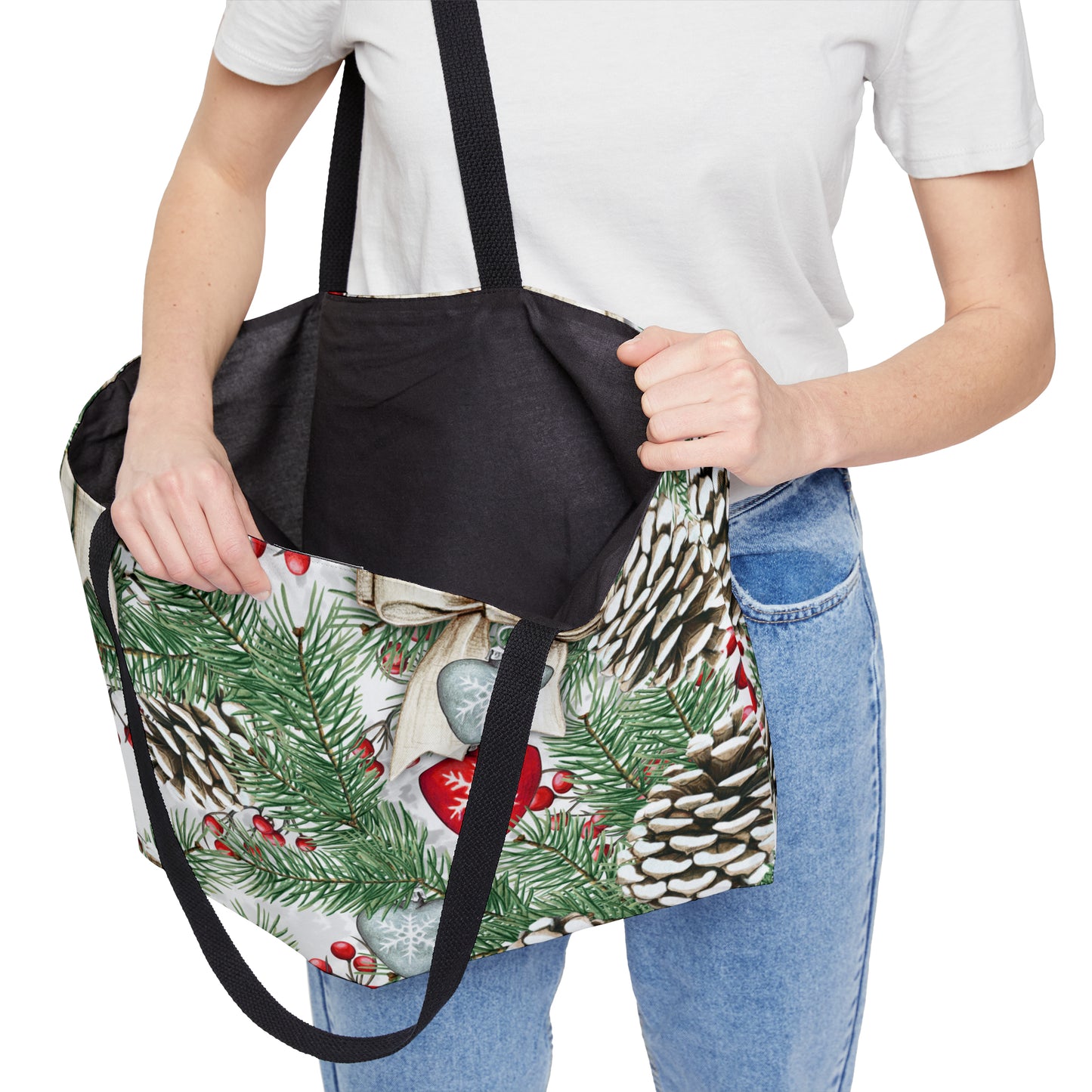 Pinecones & Bows Weekender Tote Bag