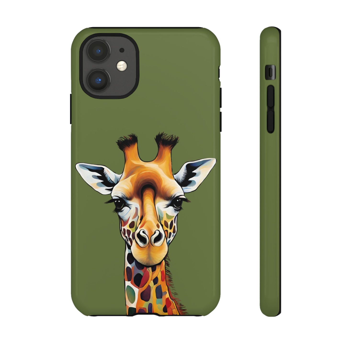 Giraffe Wildlife iPhone Samsung Galaxy Google Pixel Tough Cases