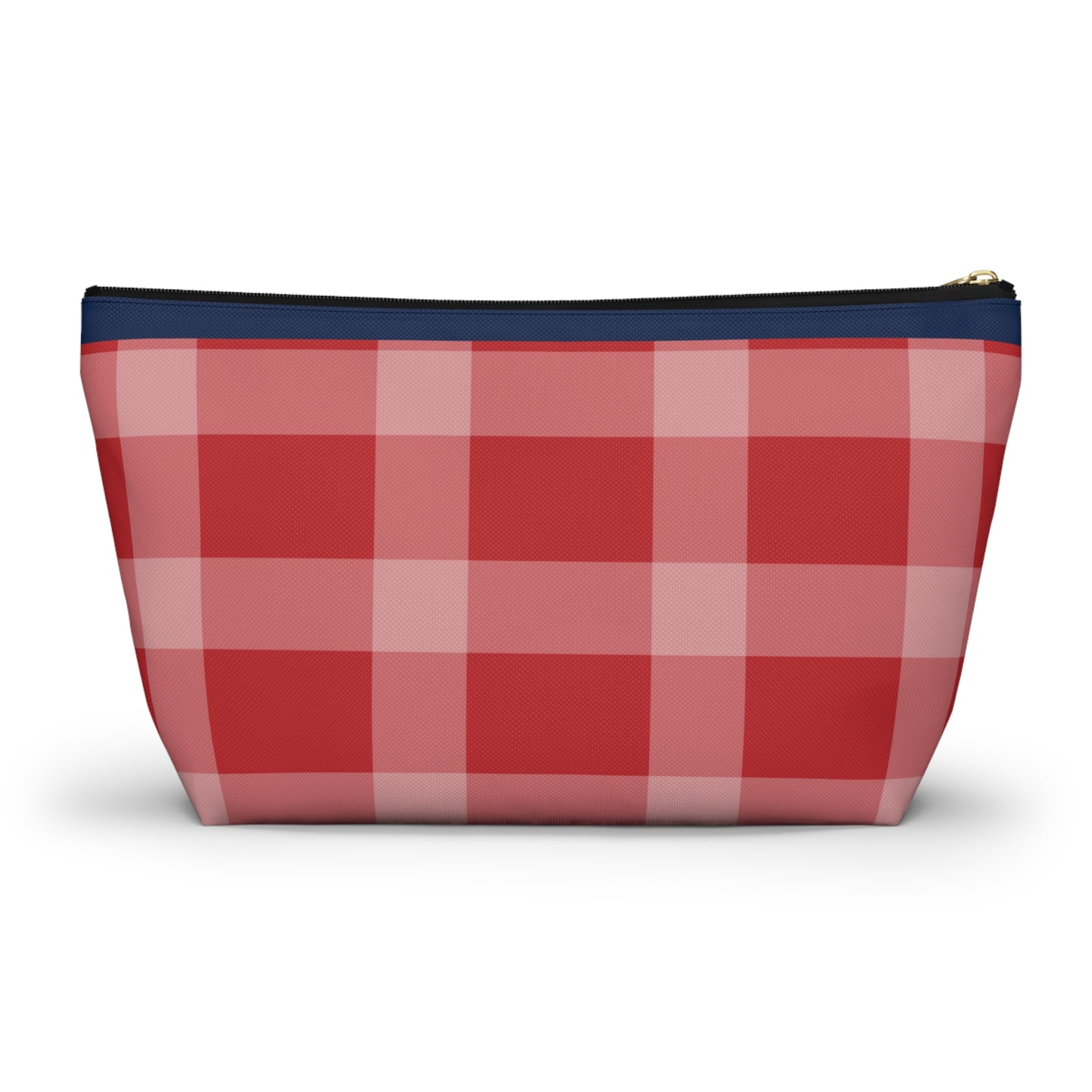 Red Plaid St Louis Cardinals Accessory Pouch w T-bottom