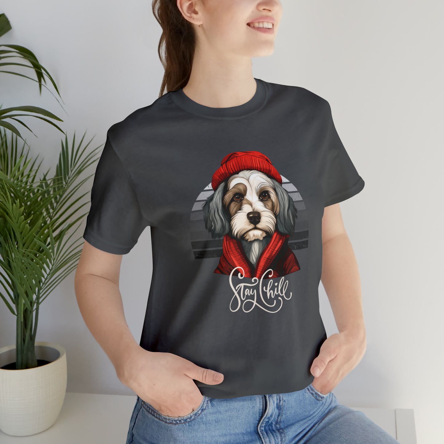 Stay Chill Havanese Unisex Jersey Short Sleeve Tee