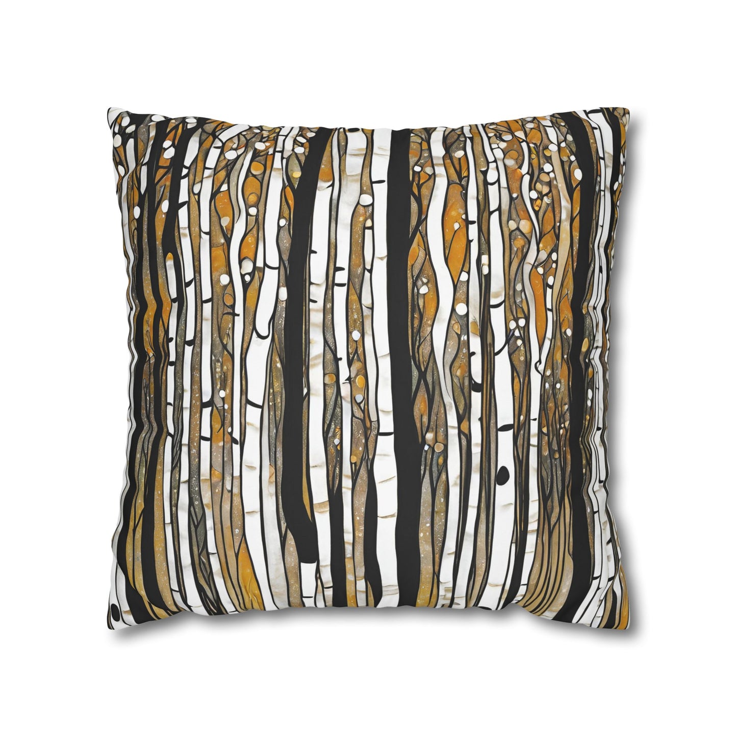 Birch Life Square Poly Canvas Pillowcase