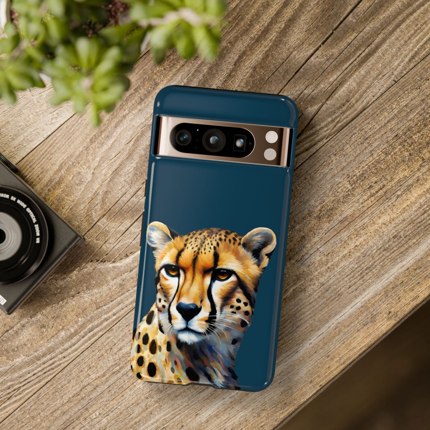 Cheetah Wildlife iPhone Samsung Galaxy Google Pixel Tough Cases