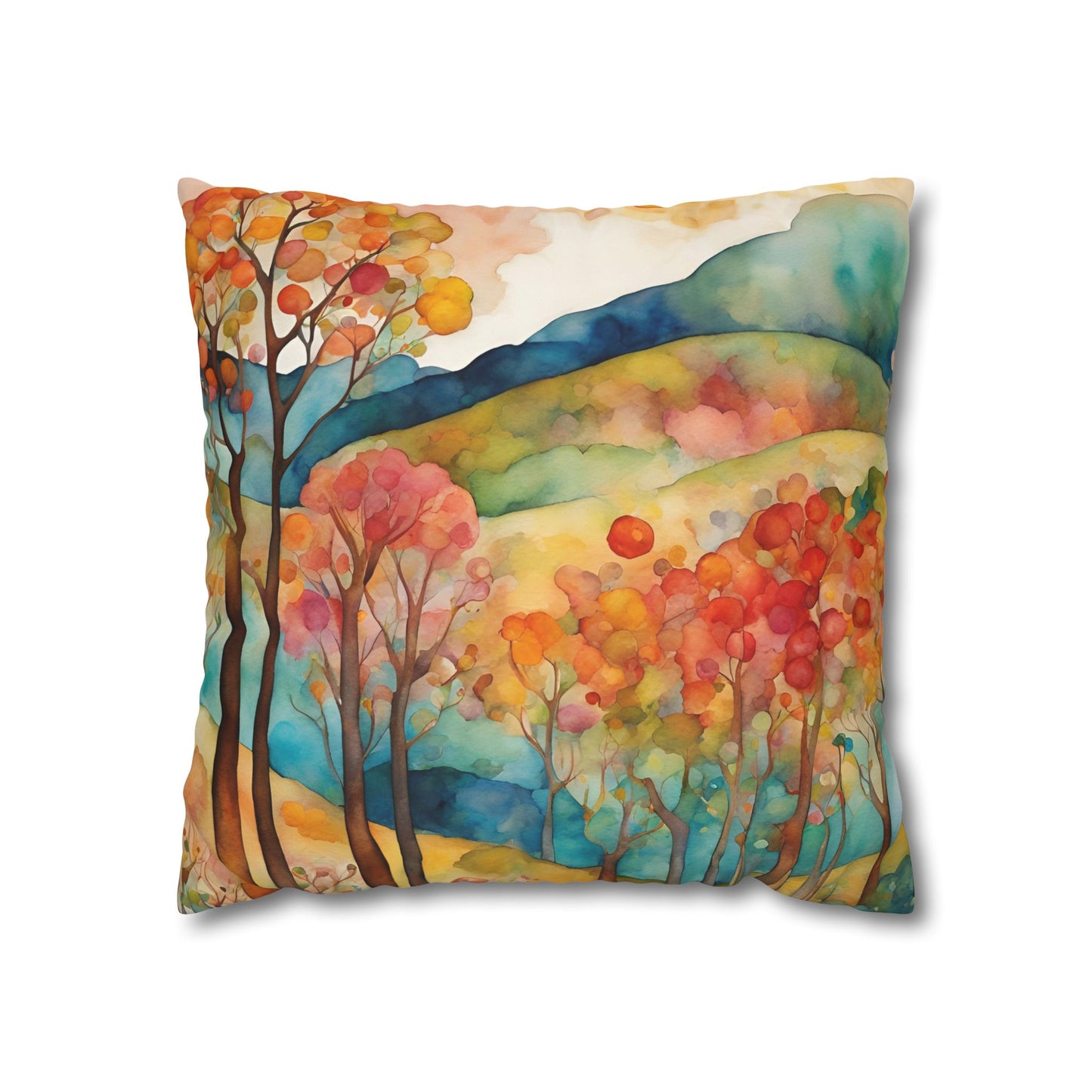 Guthrie Hills Square Poly Canvas Pillowcase