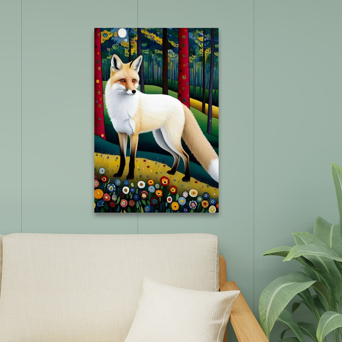 24" x 36" Stretched Canvas Print Wall Art (Made in USA)