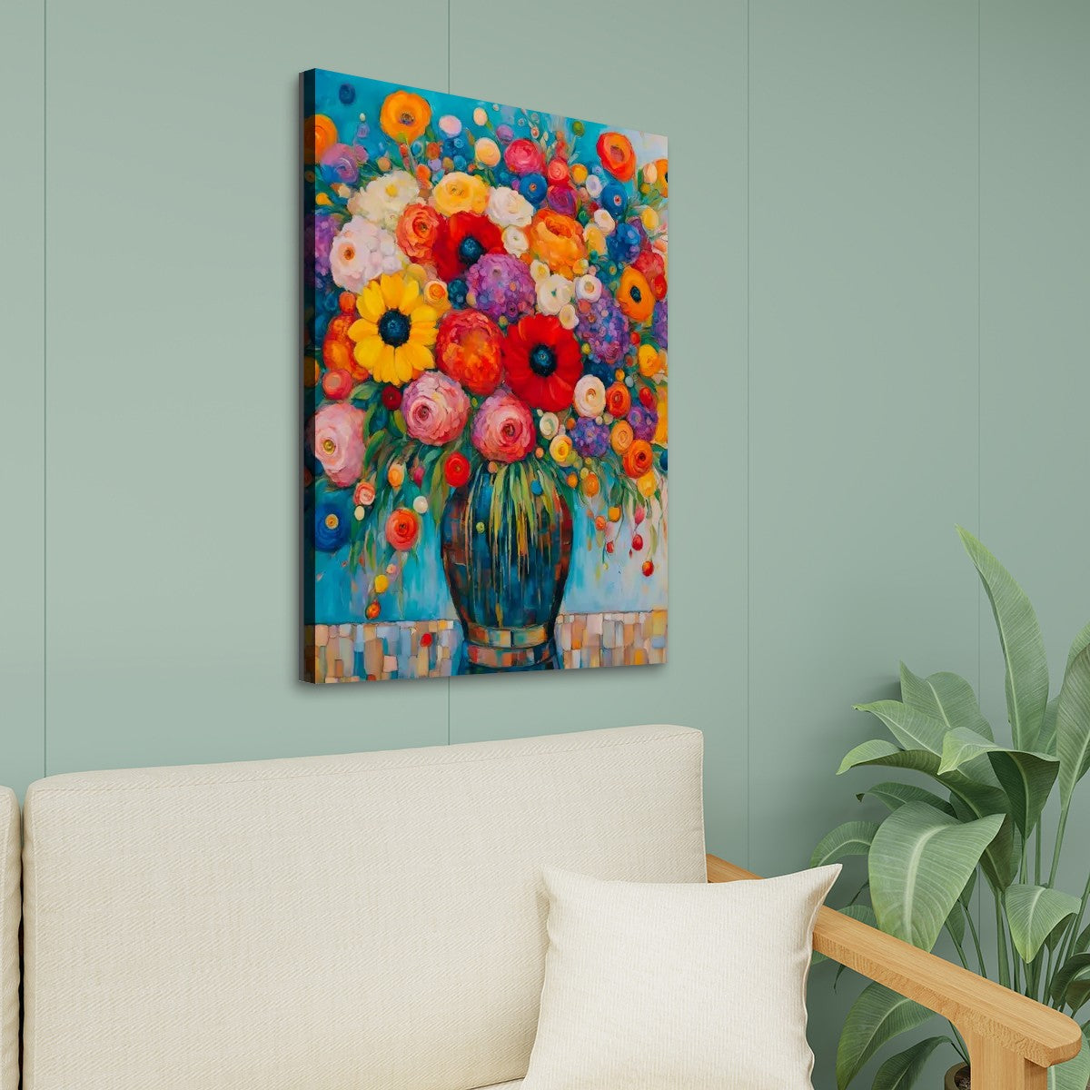 24" x 36" Stretched Canvas Print Wall Art (Made in USA)