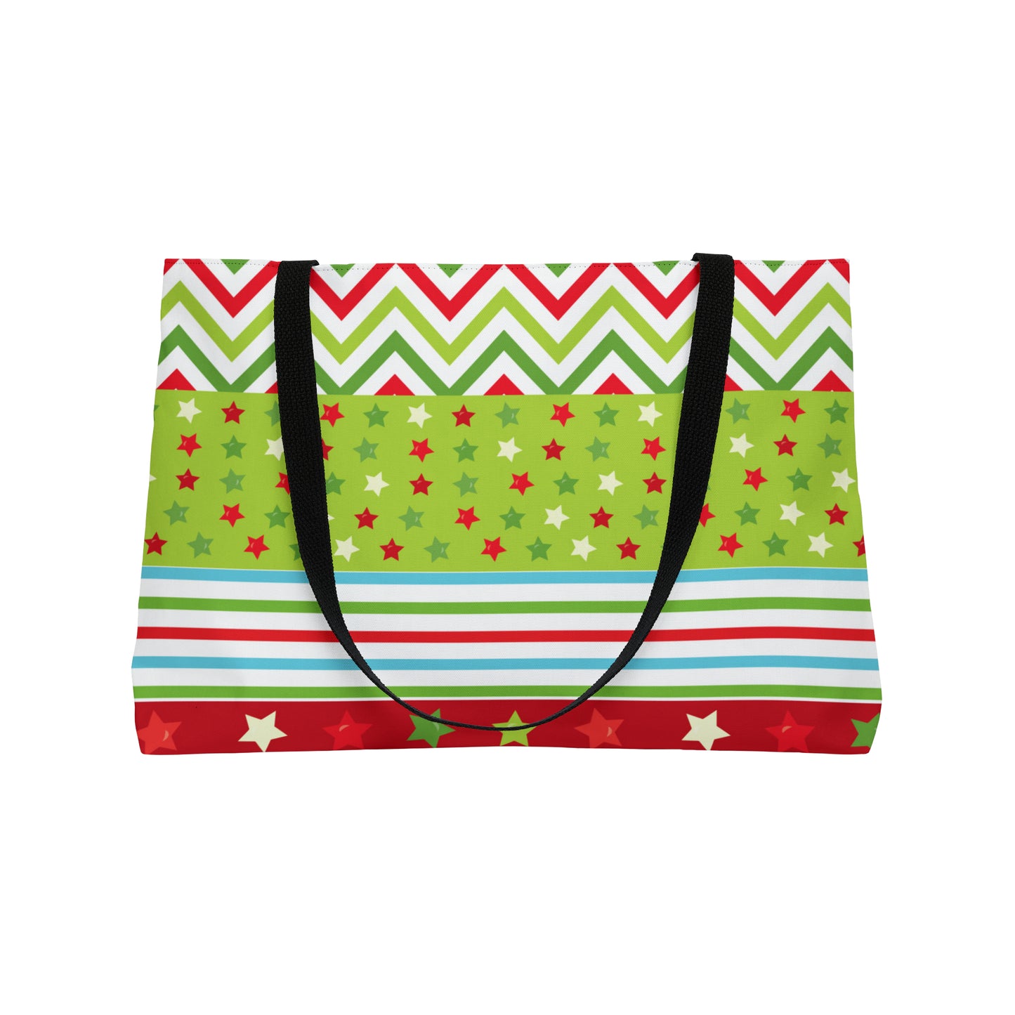 Snappy Holiday Weekender Tote Bag