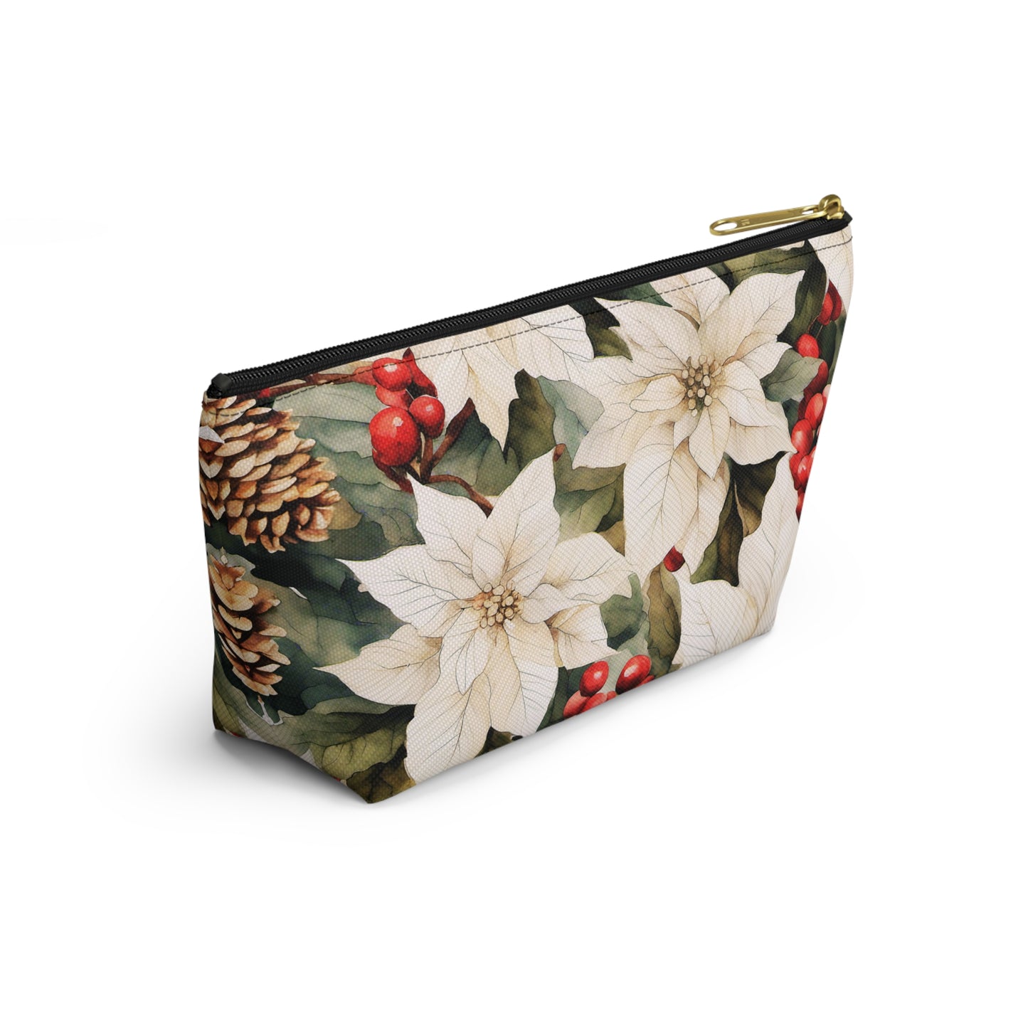 Nature's Holiday Accessory Pouch w T-bottom