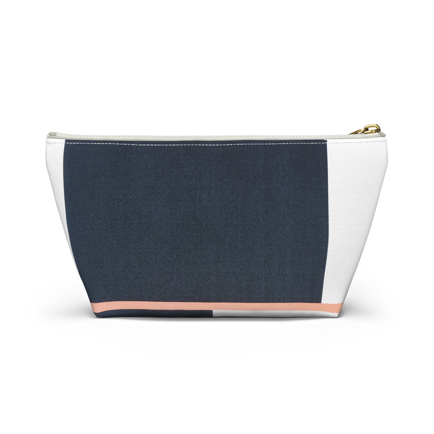 Modern Nautical Accessory Pouch w T-bottom