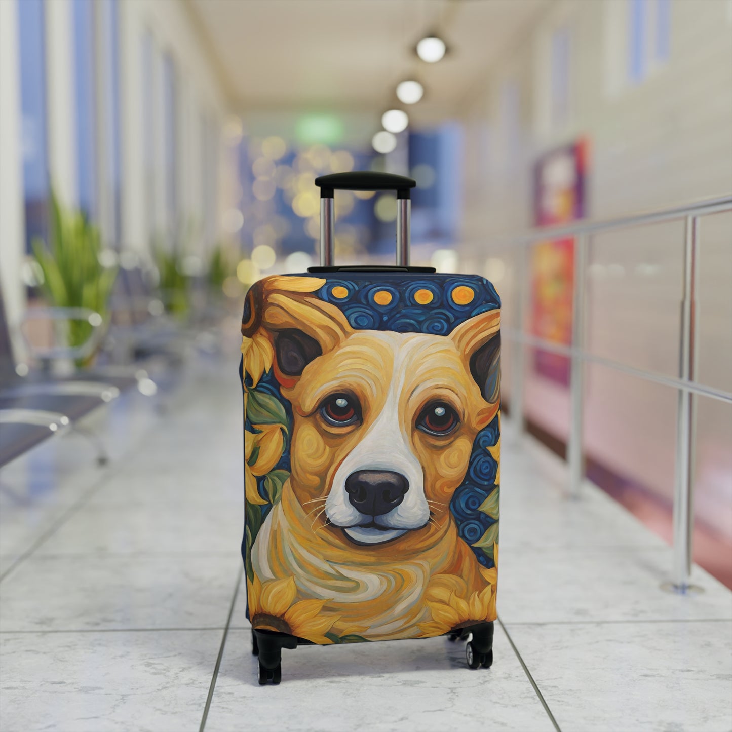 Sunflower Sam Luggage Cover ONLY