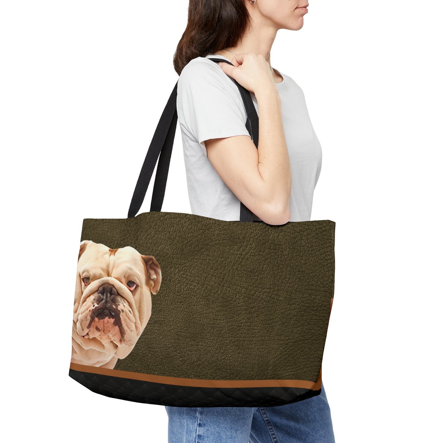 English Bulldog Weekender Tote Bag