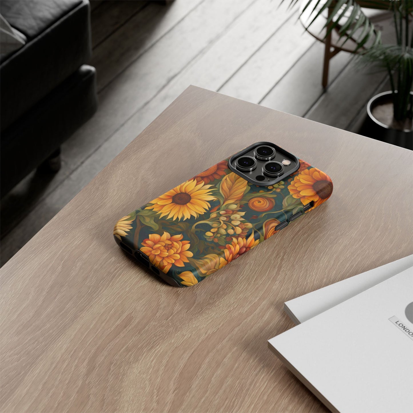 Autumn Flowers iPhone Samsung Galaxy Google Pixel Tough Cases