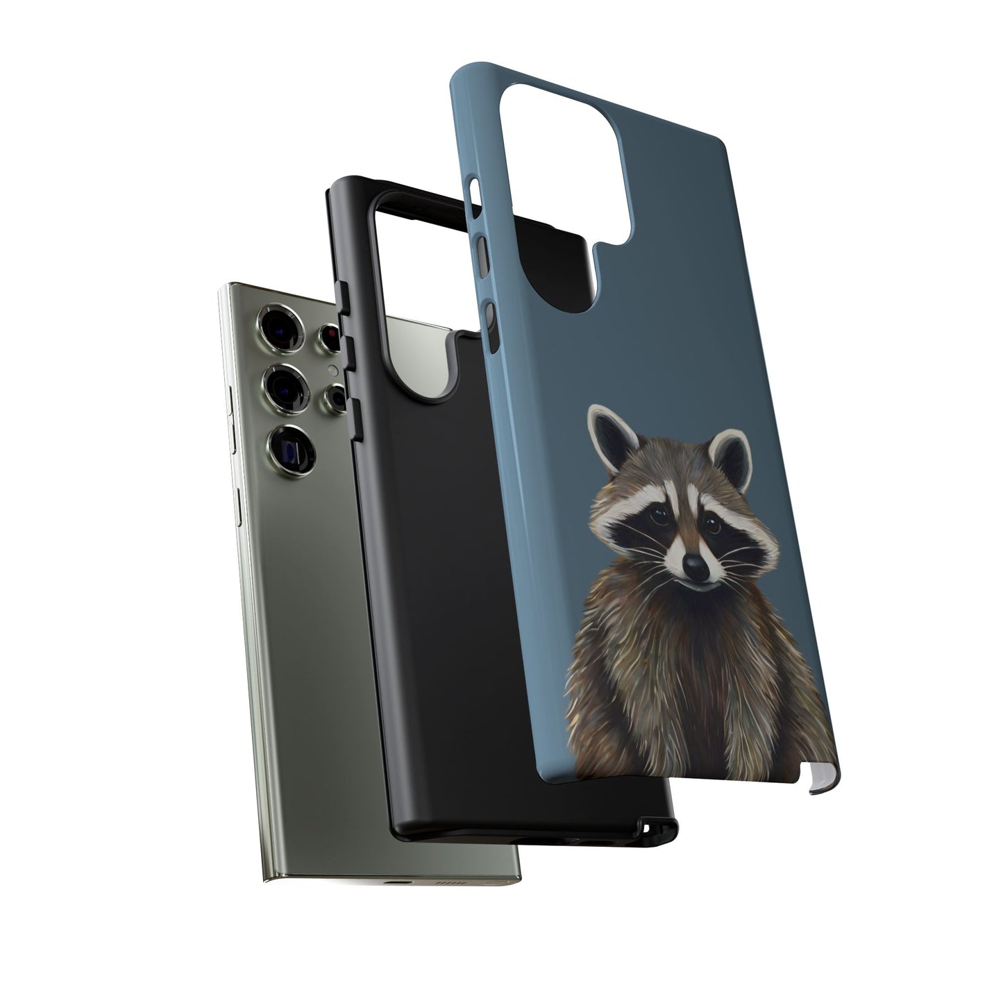 Raccoon Wildlife iPhone Samsung Galaxy Google Pixel Tough Cases