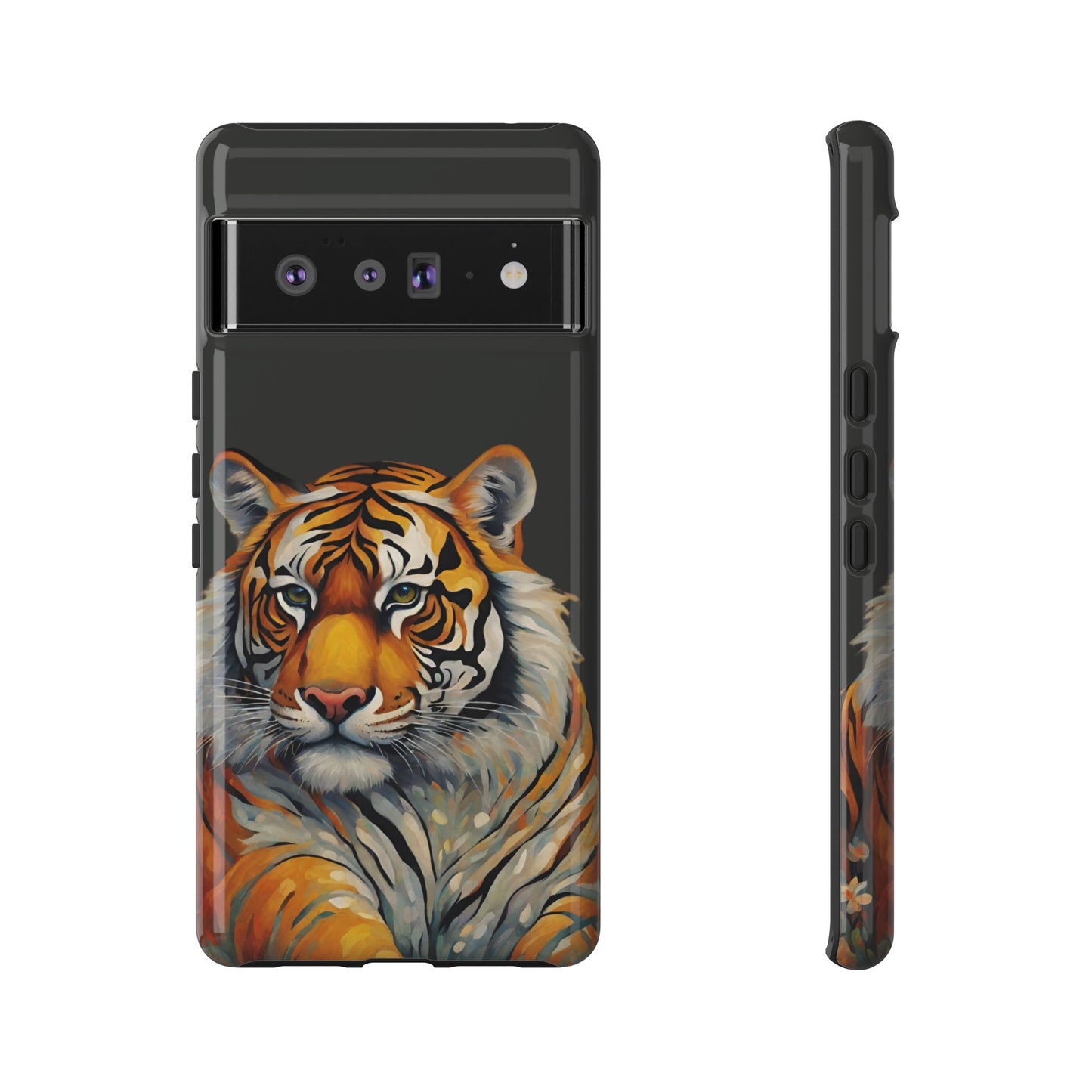 Tiger Wildlife iPhone Samsung Galaxy Google Pixel Tough Cases