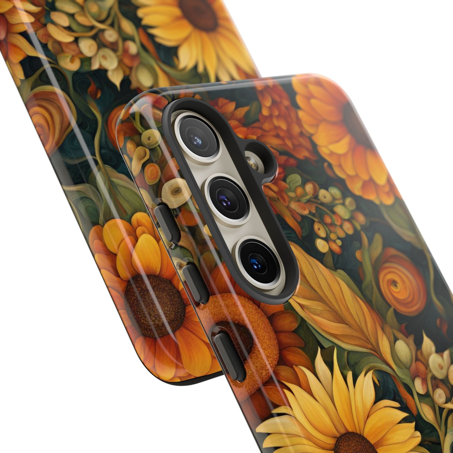 Autumn Flowers iPhone Samsung Galaxy Google Pixel Tough Cases