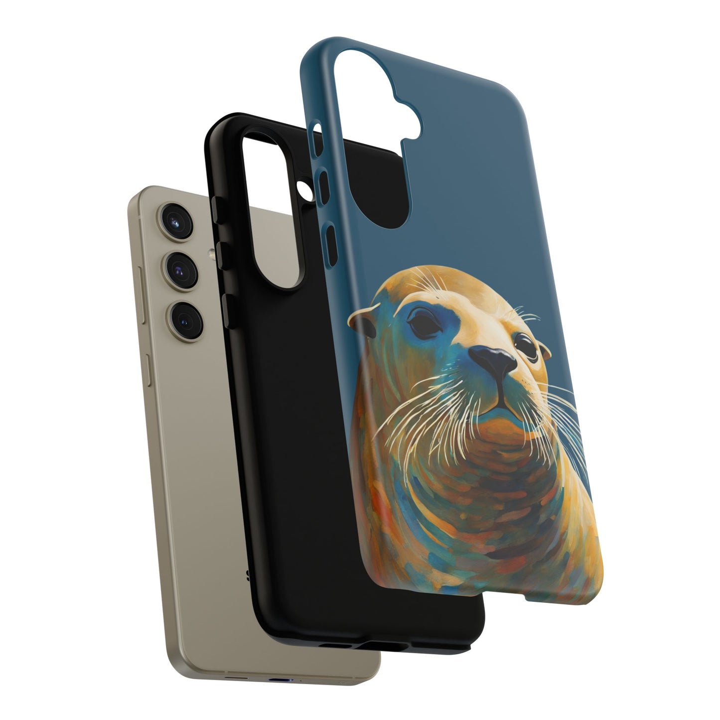 Sea Lion Wildlife iPhone Samsung Galaxy Google Pixel Tough Cases