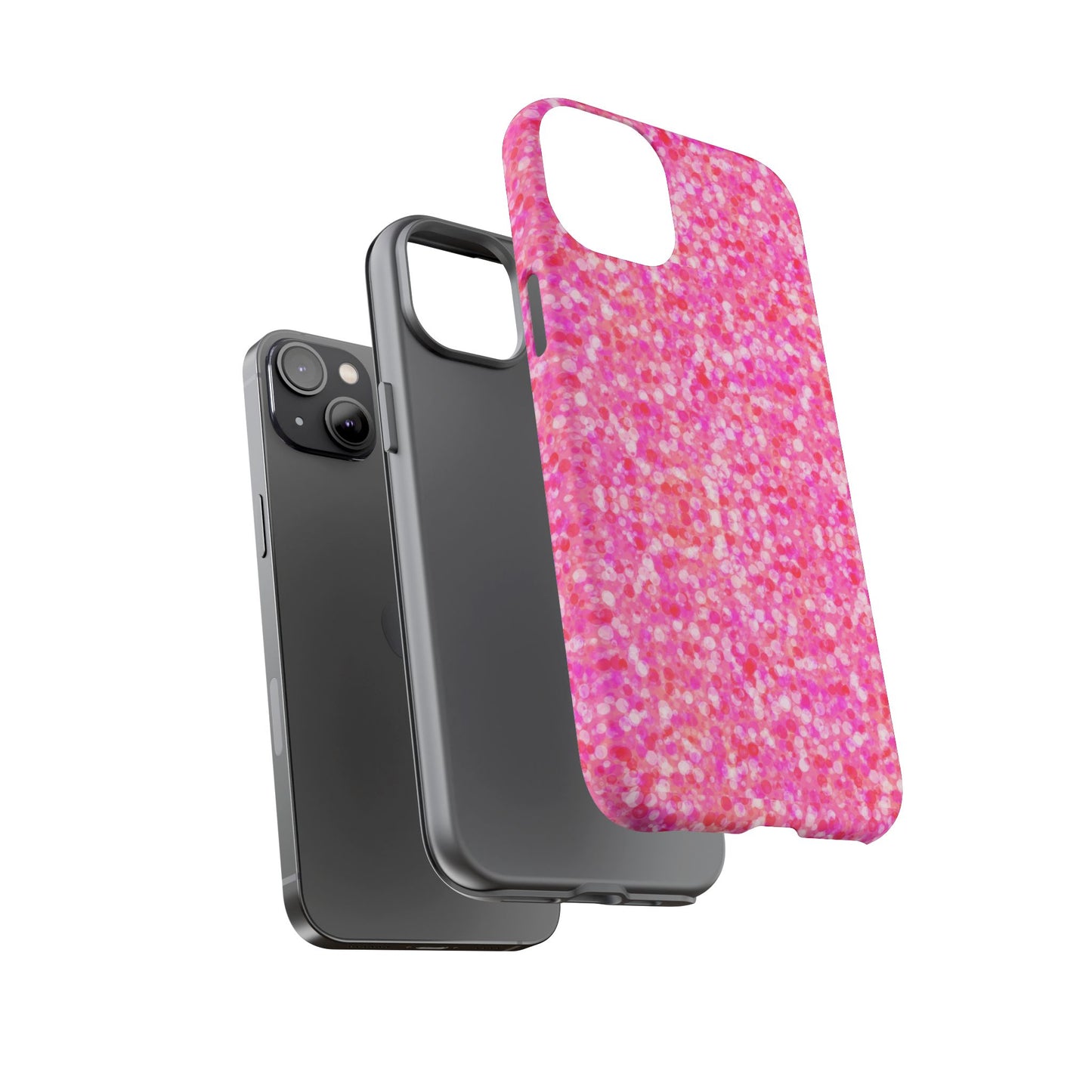 Poppin Pink iPhone Samsung Galaxy Google Pixel Tough Cases