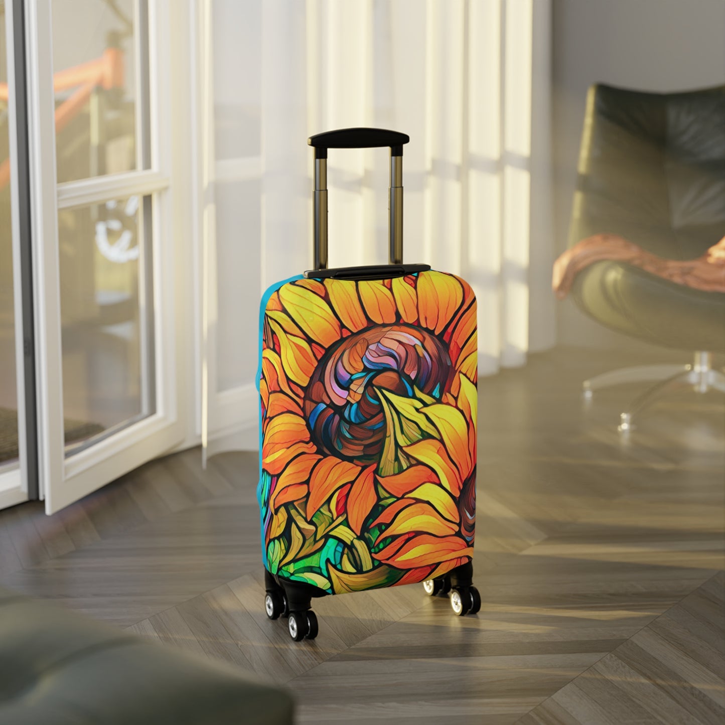 Sway Sunflowers Luggage Cover