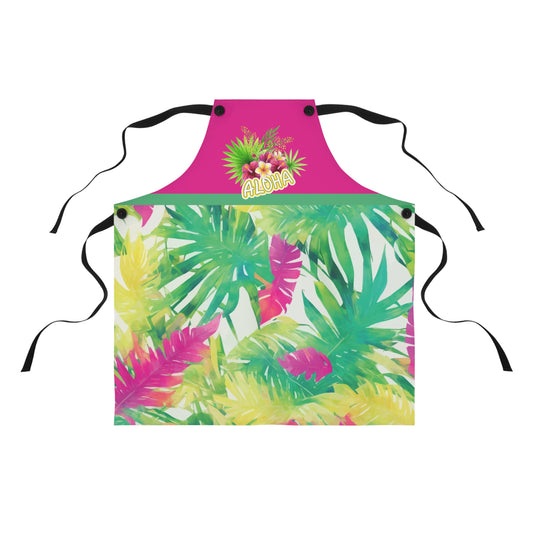 Aloha Flowers Apron