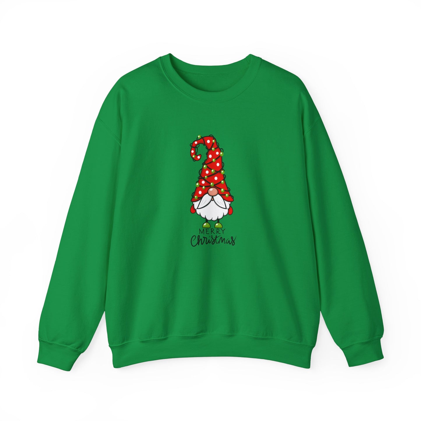 Merry Christmas Gnome Unisex Heavy Blend™ Crewneck Sweatshirt