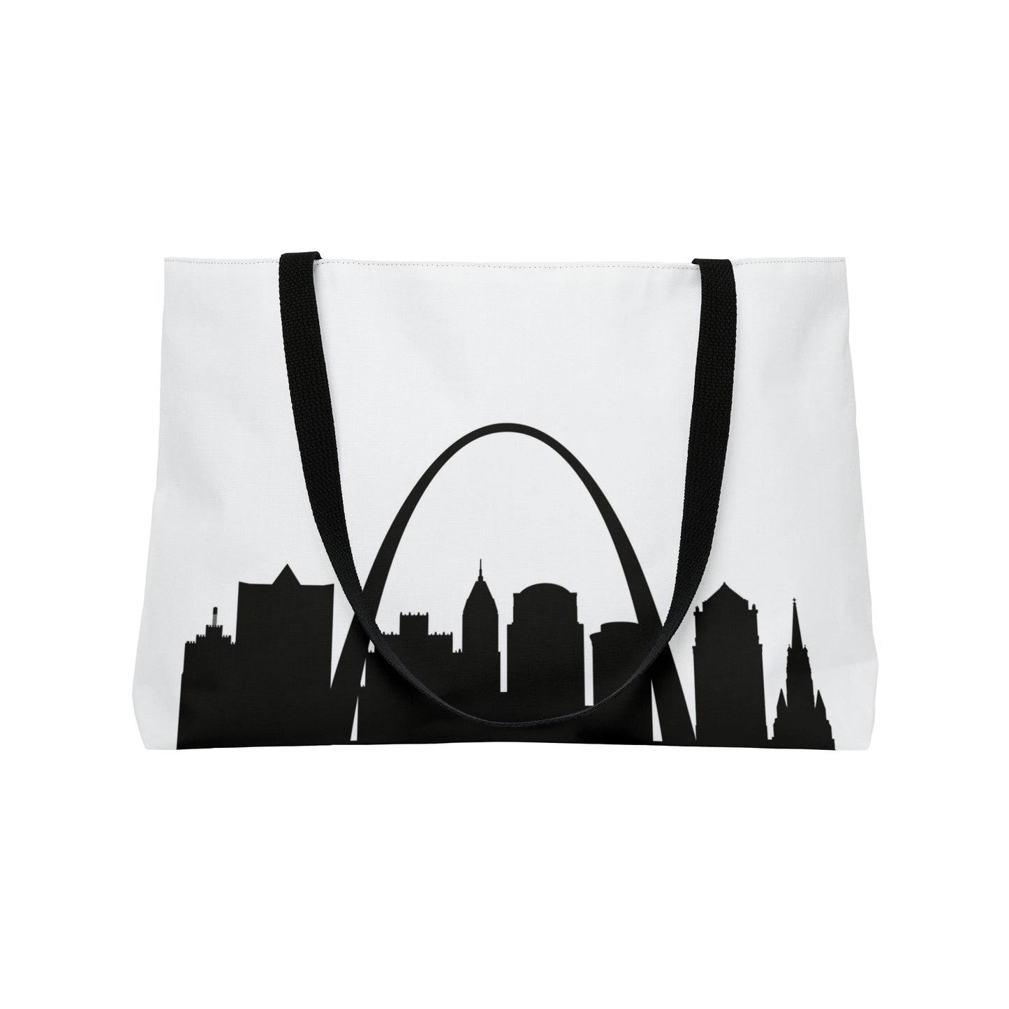 St Louis Skyline & Cardinal Weekender Tote Bag