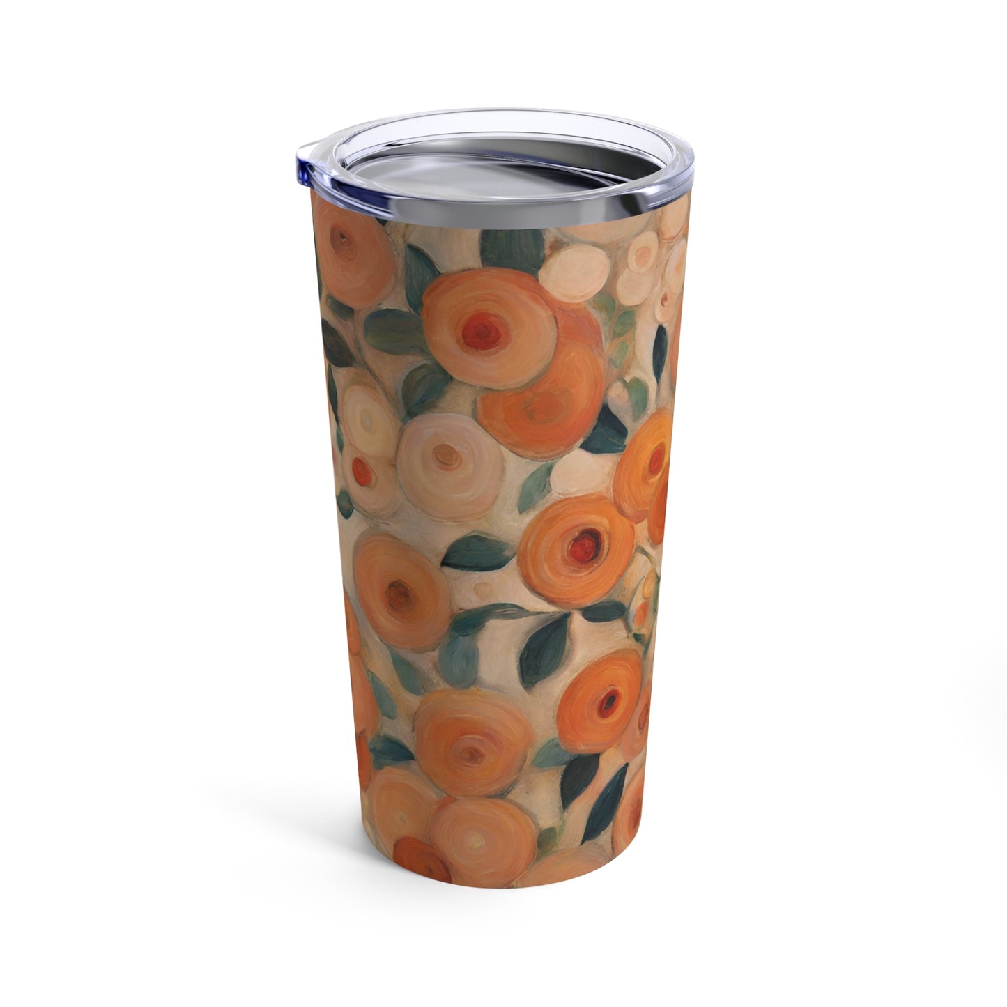 Citrus Floral Stainless Steel Tumbler 20oz