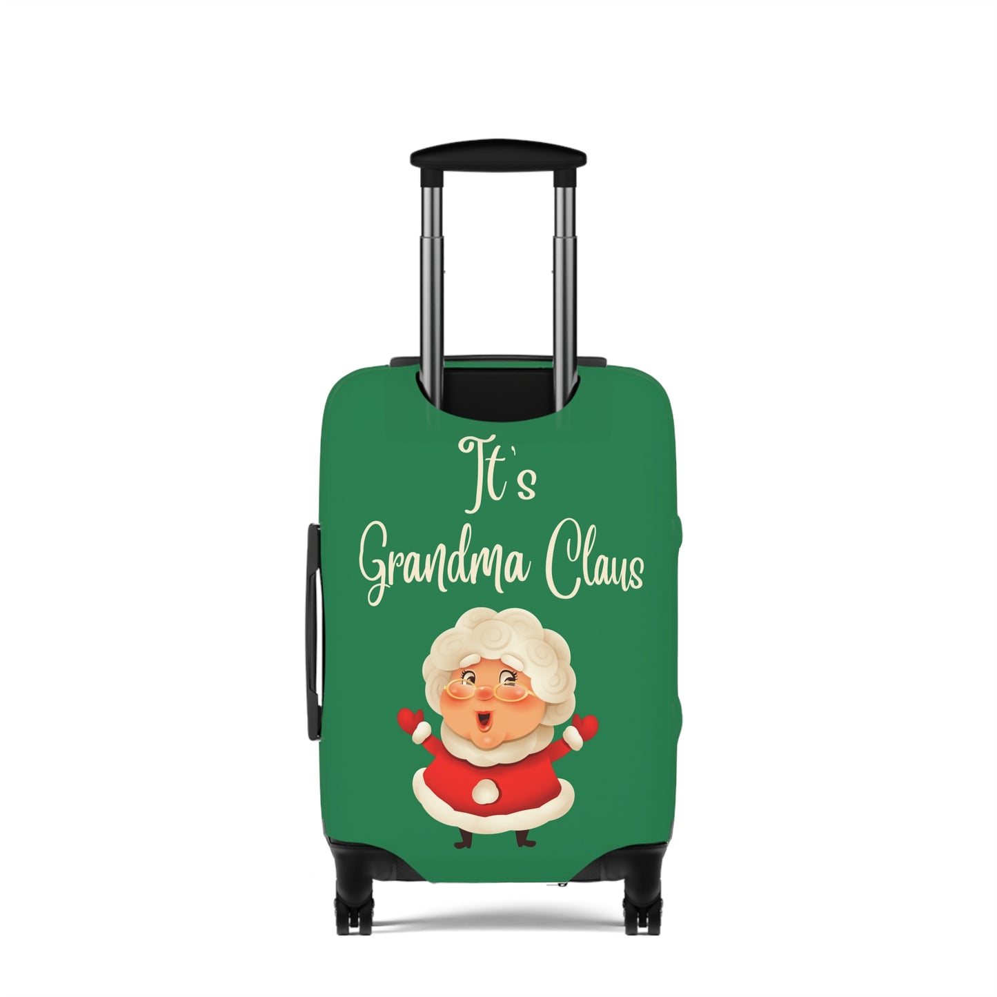 It's Grandma Claus Christmas Luggage Cover