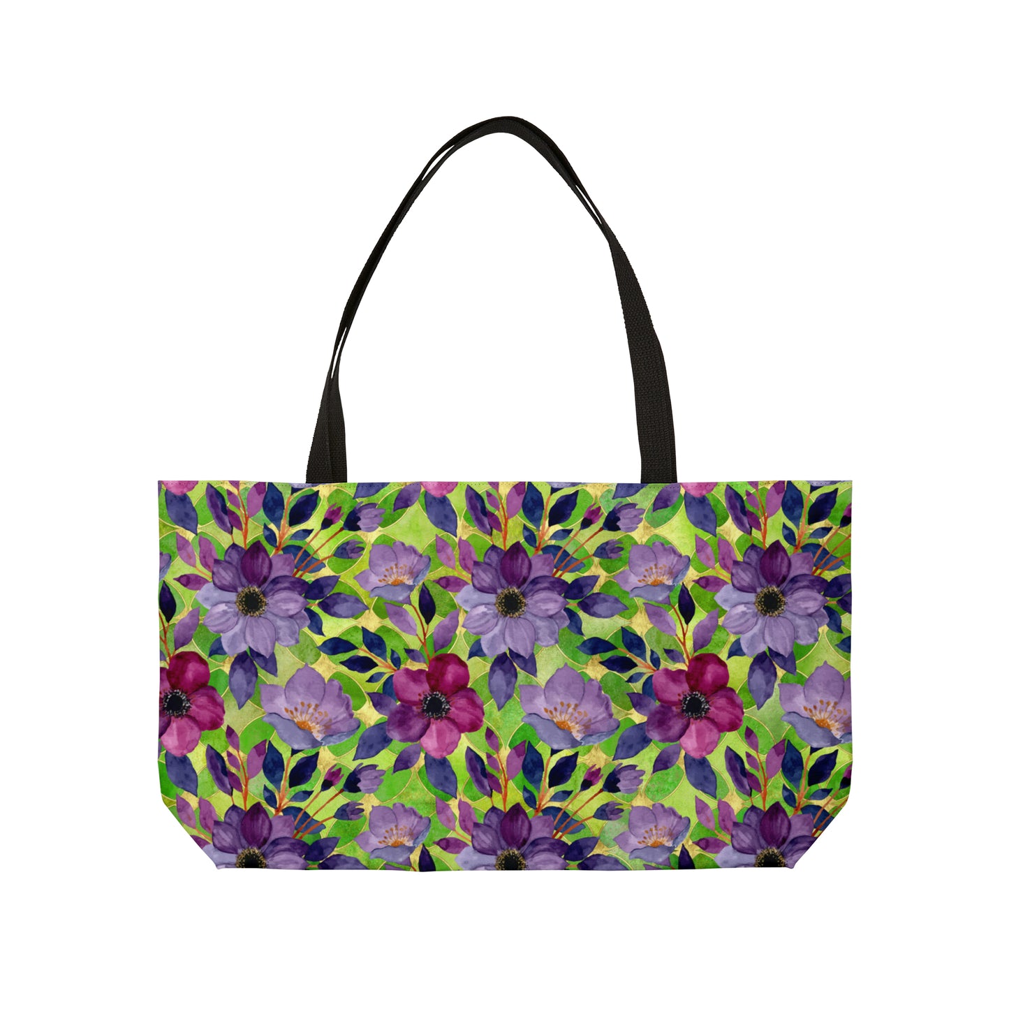 Skipper Floral Weekender Tote Bag