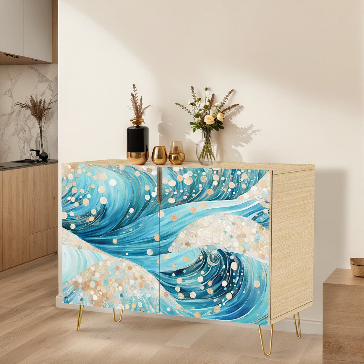 Wooden Storage Cabinet