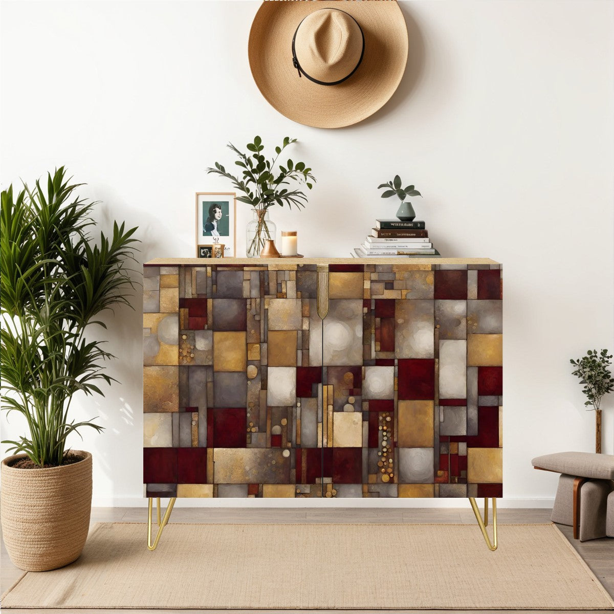 Wooden Storage Cabinet