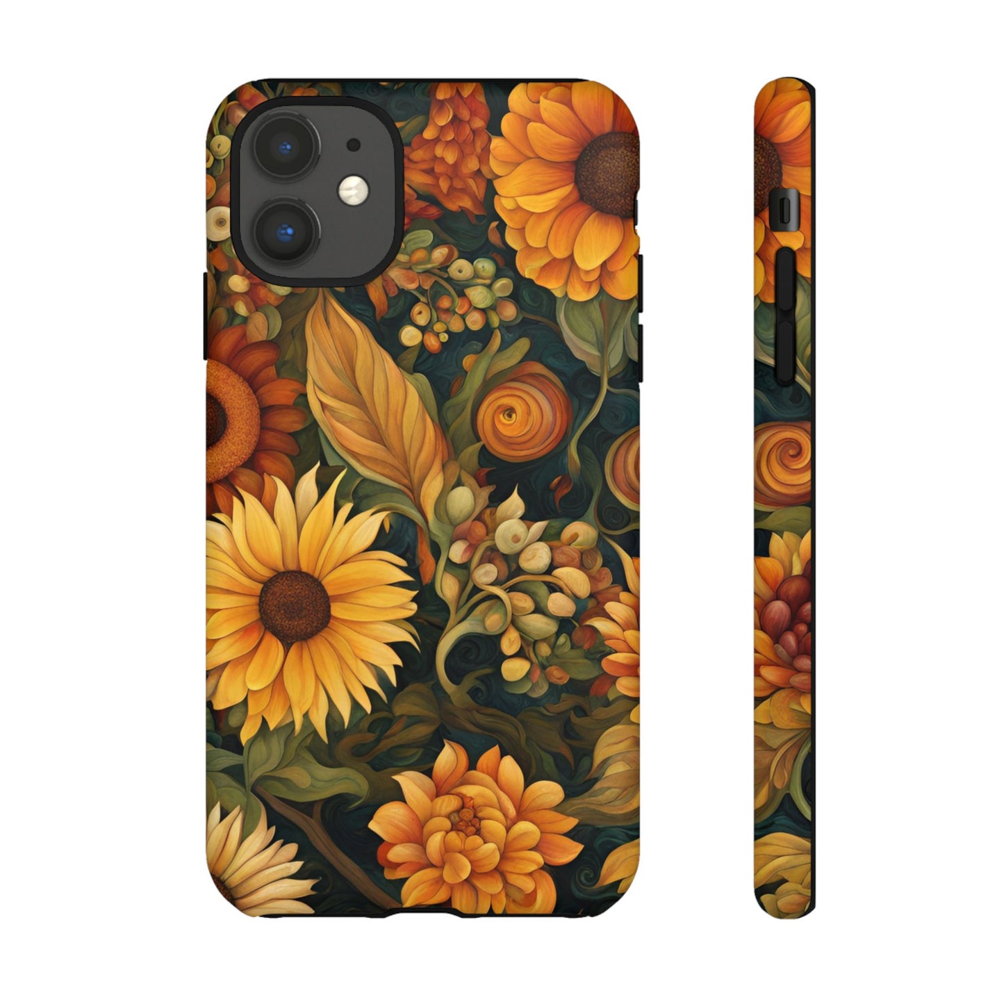 Autumn Flowers iPhone Samsung Galaxy Google Pixel Tough Cases