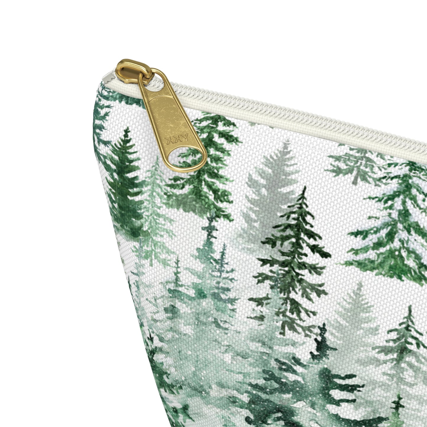 Pines in the Snow Accessory Pouch w T-bottom