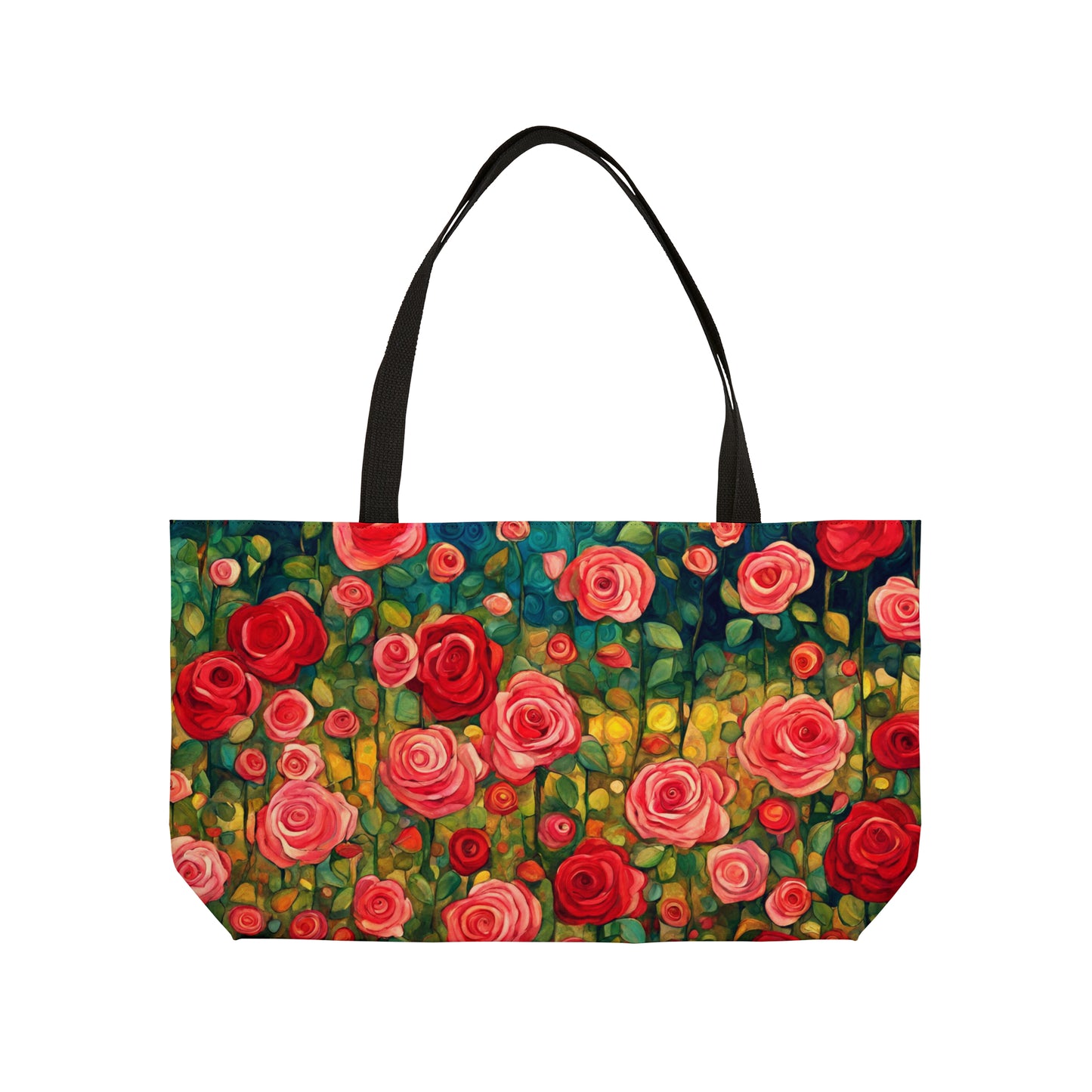 Wall of Roses Weekender Tote Bag