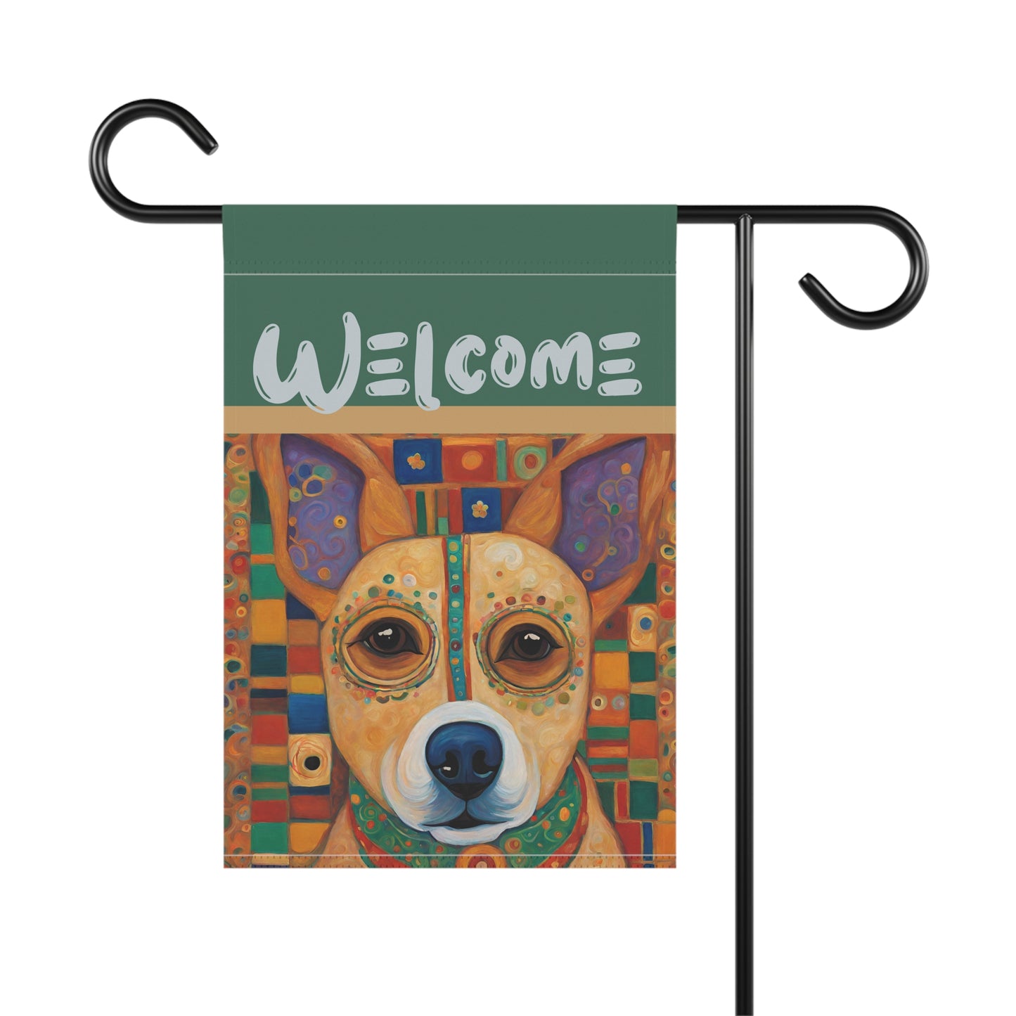 Chuy Welcome 2-Sided Garden & House Flag/Banner