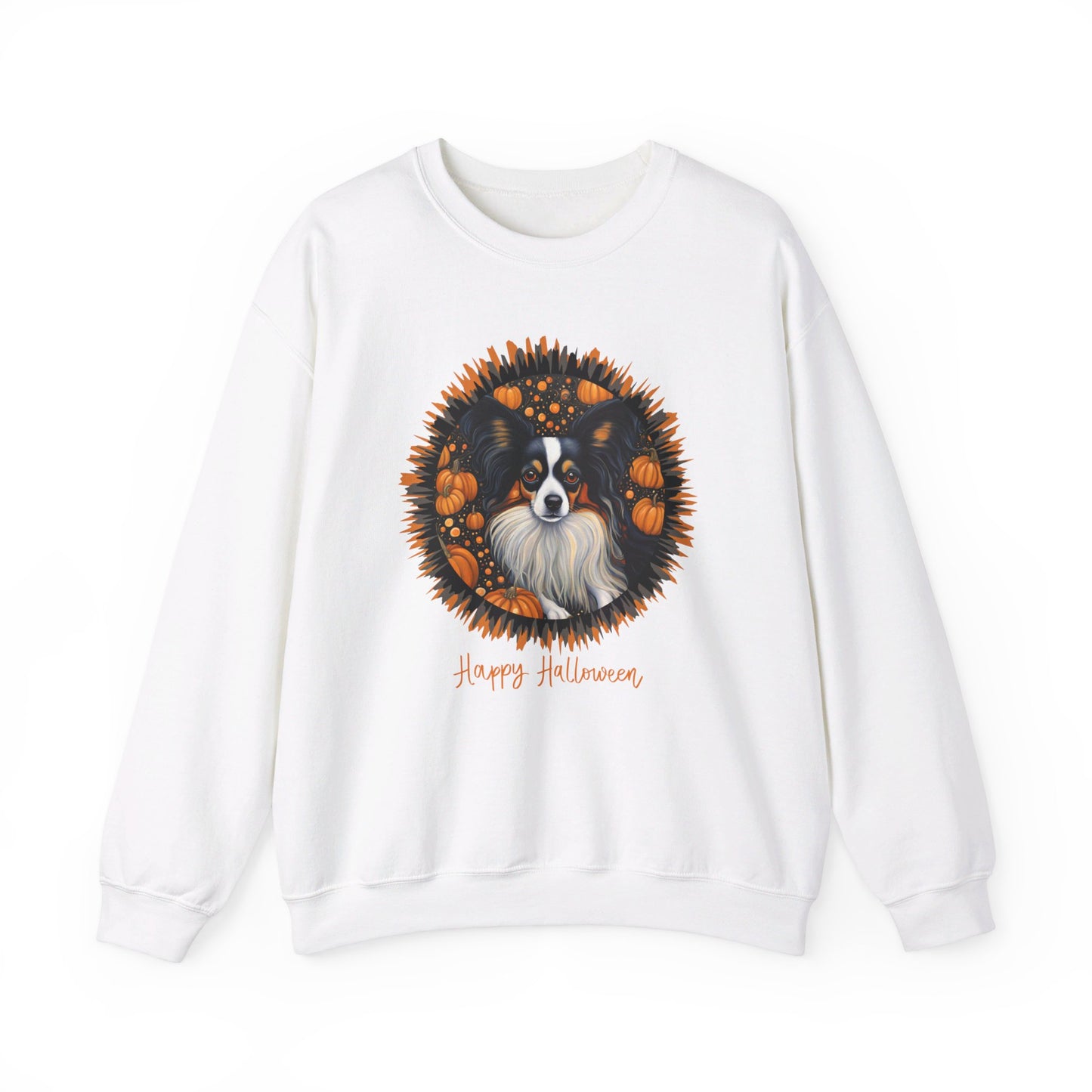 Papillon Halloween Unisex Heavy Blend™ Crewneck Sweatshirt