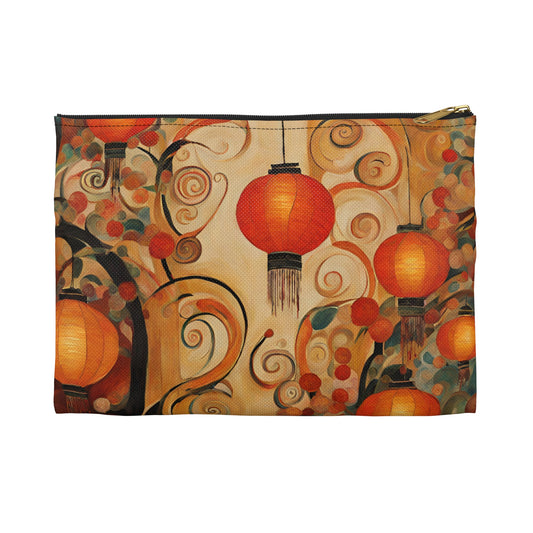 Lanterns & Swirls Accessory Pouch