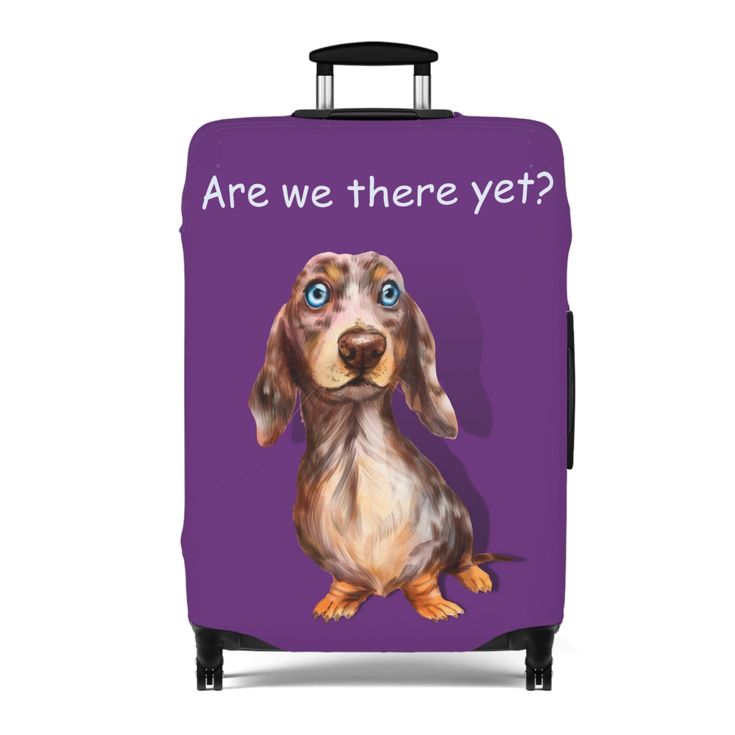 Dachshund Are We There Yet? Luggage Cover