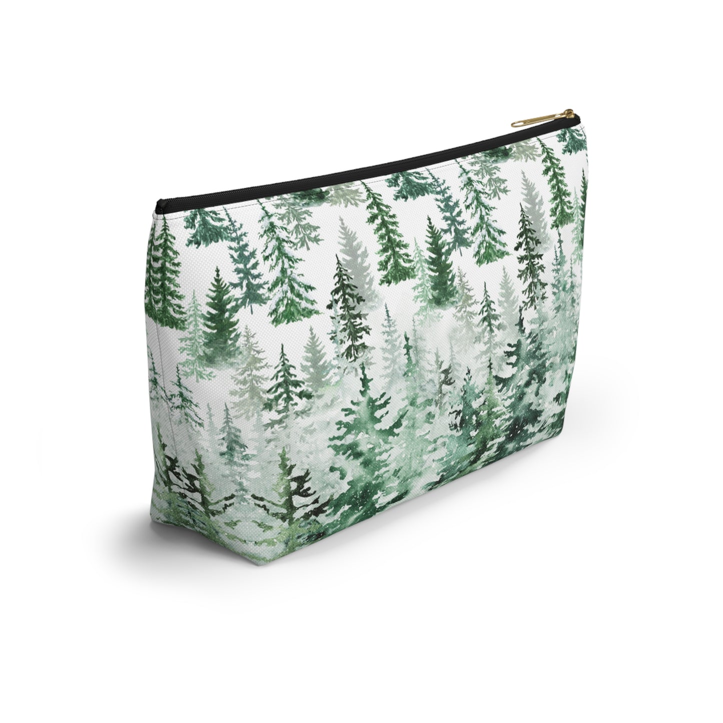 Pines in the Snow Accessory Pouch w T-bottom