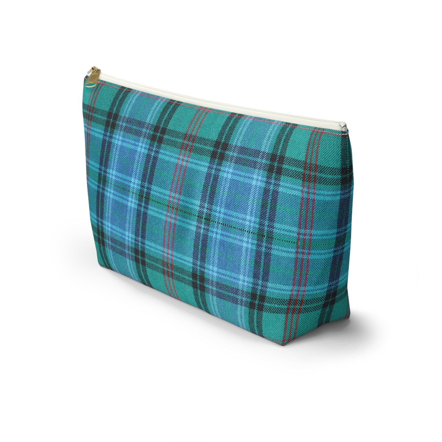 Scottish Lochcarron Accessory Pouch w T-bottom