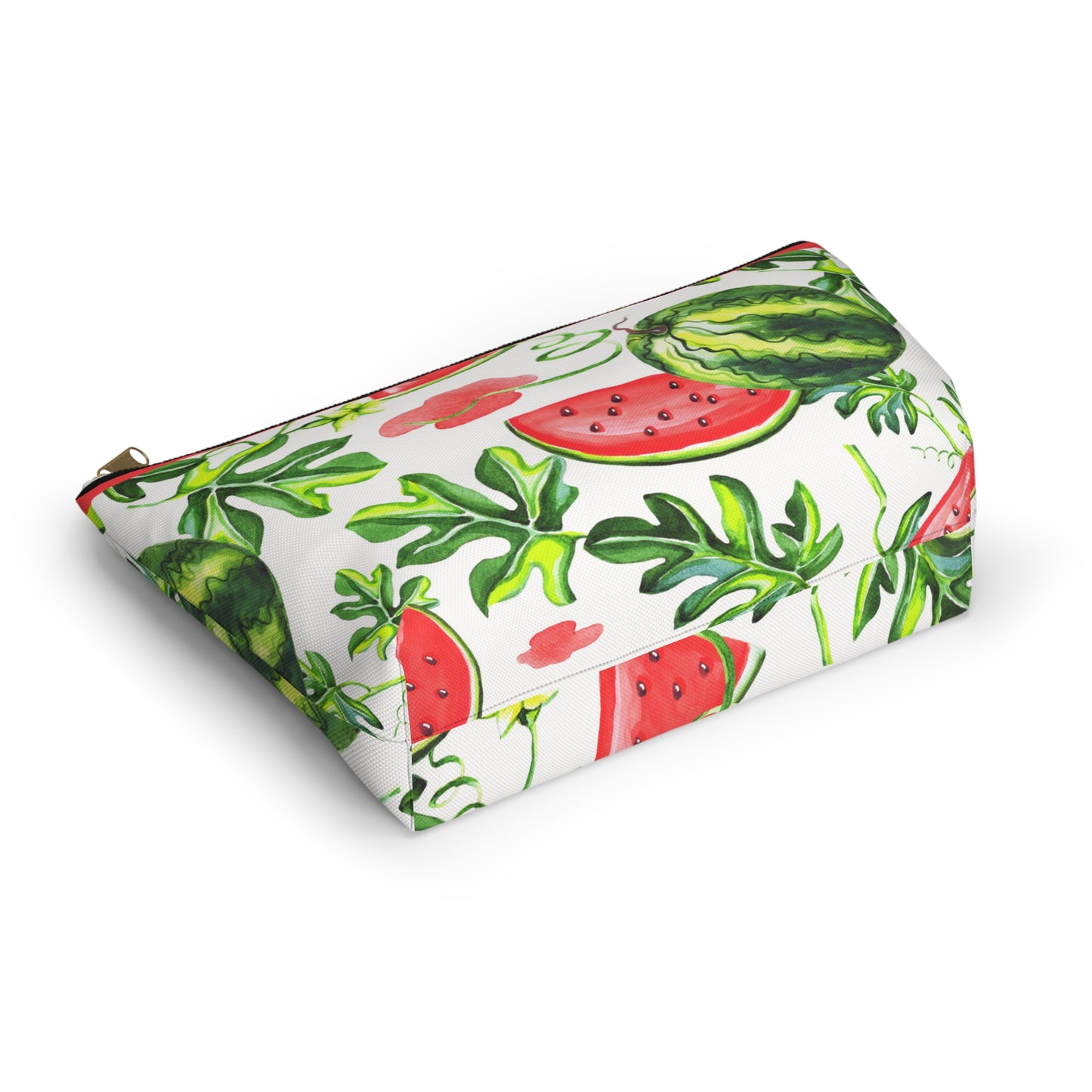 Watermelon Patch Accessory Pouch w T-bottom