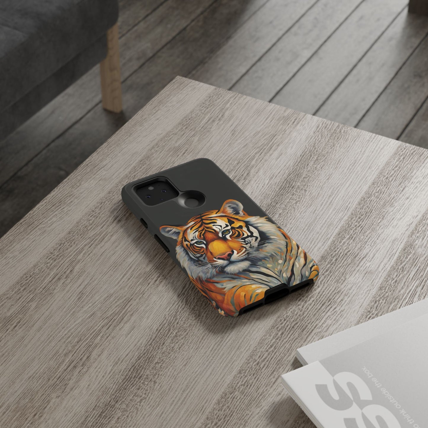 Tiger Wildlife iPhone Samsung Galaxy Google Pixel Tough Cases