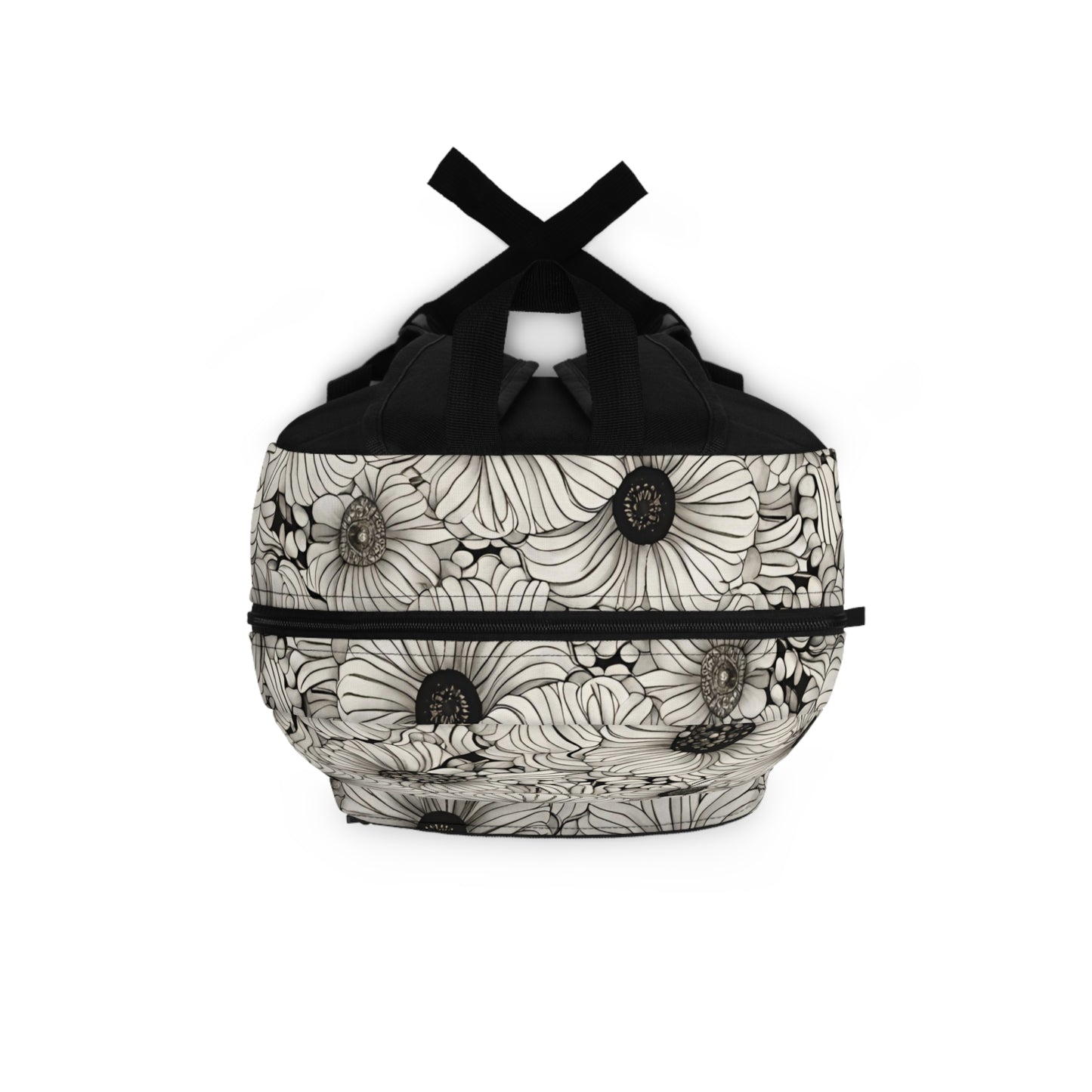 Spence B&W Floral Backpack