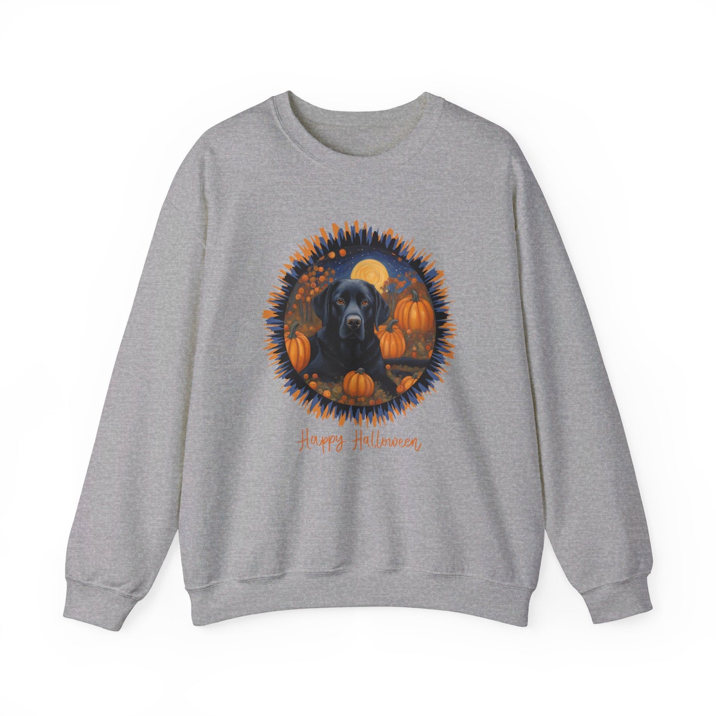 Labrador Halloween Unisex Heavy Blend™ Crewneck Sweatshirt