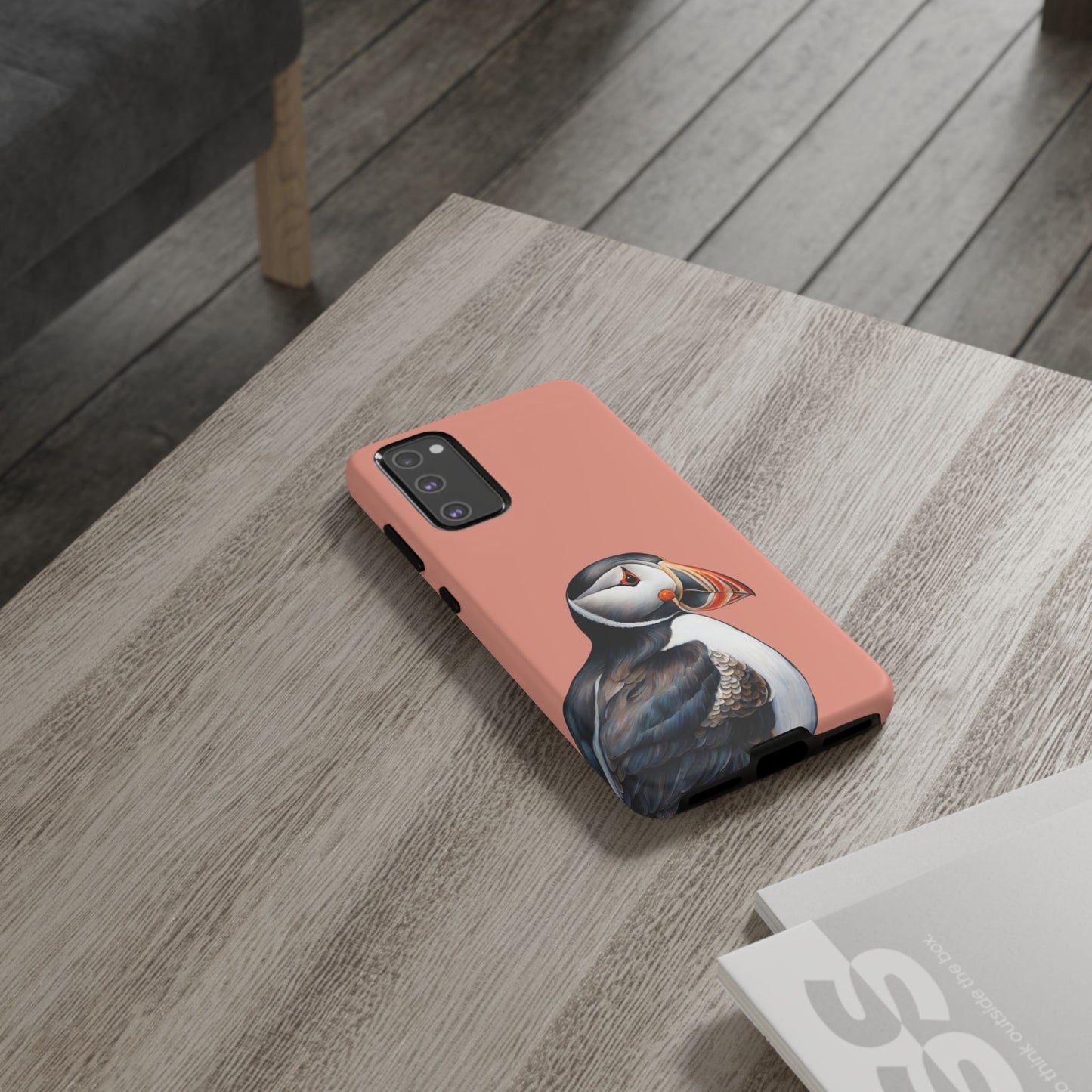 Puffin Wildlife iPhone Samsung Galaxy Google Pixel Tough Cases