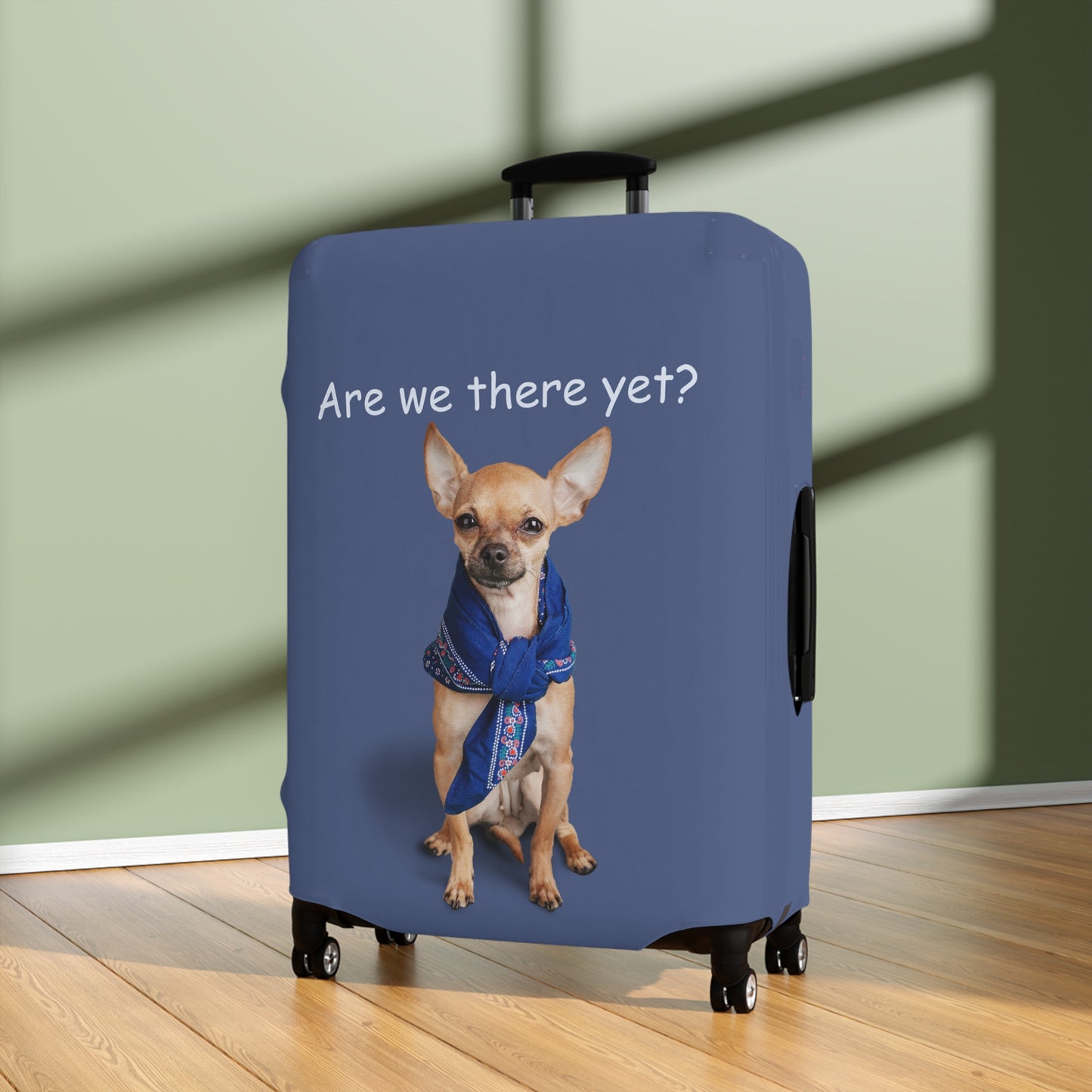 Chihuahua Are We There Yet? Luggage Cover