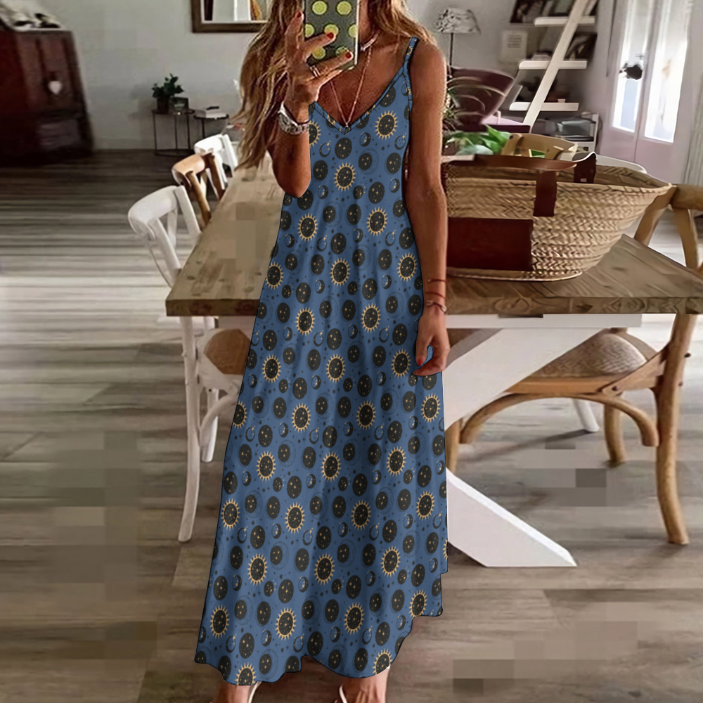 Night Sky Women's Summer Fashion Slip Dress
